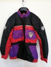 Motorradjacke Blue Delta schwarz lila
